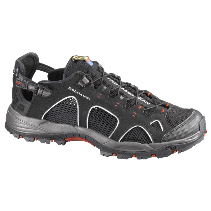 Zapato De Agua Salomon Hombre Negras - Salomon Argentina TECHAMPHIBIAN 3 ,071238-YDT